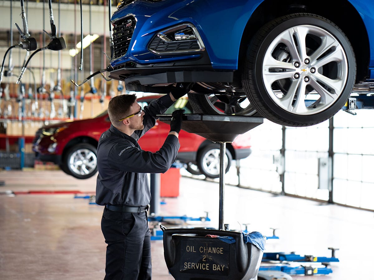 Chevrolet oil change