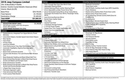 2018 Jeep Compass Limited