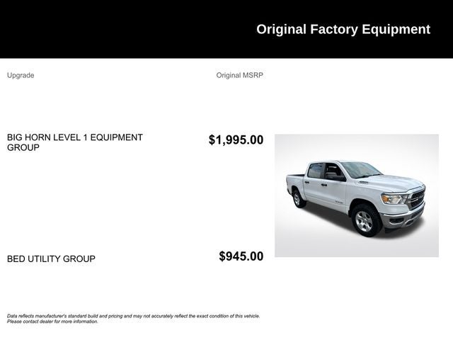 2023 RAM 1500 Big Horn/Lone Star