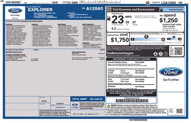 2020 Ford Explorer Limited