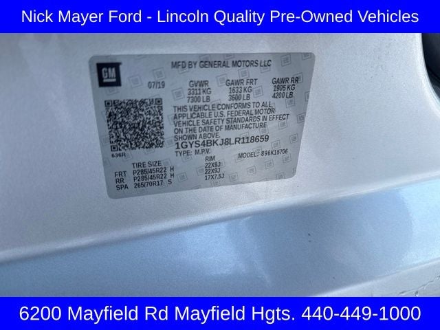 2020 Cadillac Escalade Luxury