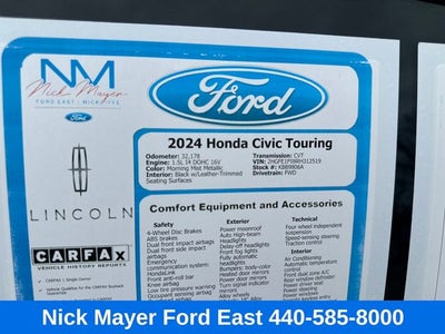 2024 Honda Civic Touring