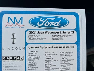2024 Jeep Wagoneer L Series II