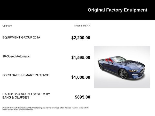 2019 Ford Mustang EcoBoost Premium