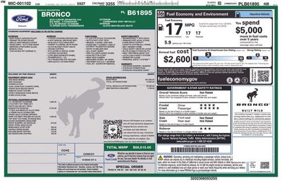 2023 Ford Bronco Big Bend