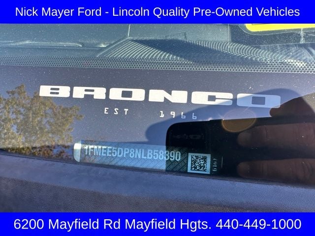 2022 Ford Bronco Wildtrak