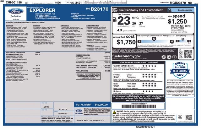 2021 Ford Explorer XLT