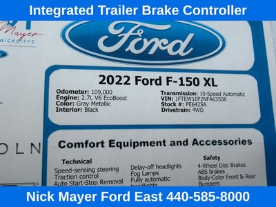 2022 Ford F-150 XL