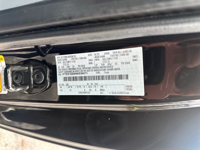 2022 Ford F-150 XL