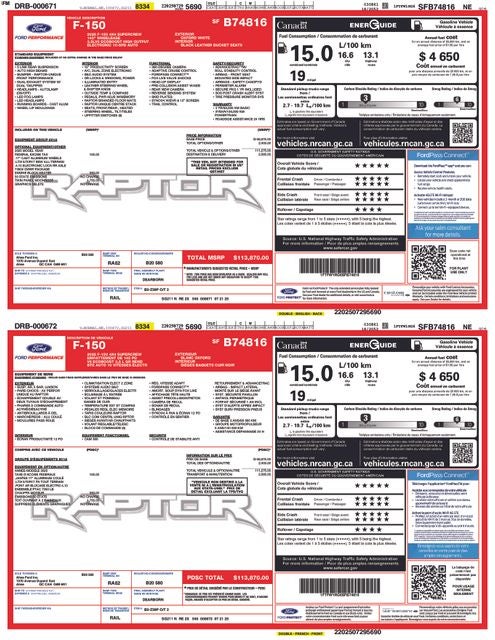 2025 Ford F-150 Raptor
