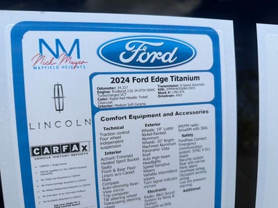 2024 Ford Edge Titanium