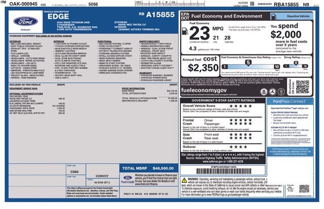 2024 Ford Edge Titanium