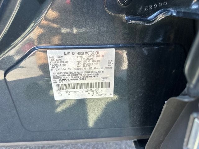 2022 Lincoln Nautilus Standard