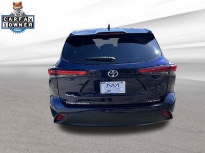 2022 Toyota Highlander LE
