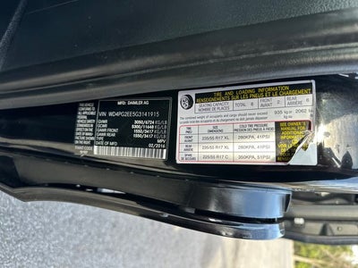 2016 Mercedes-Benz Metris Passenger