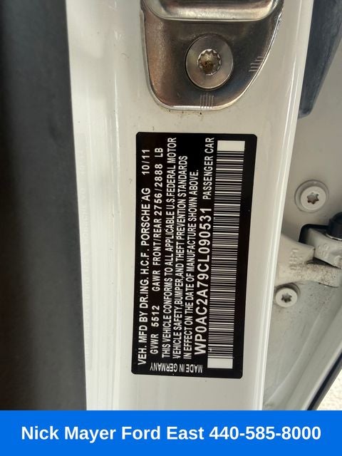 2012 Porsche Panamera Turbo
