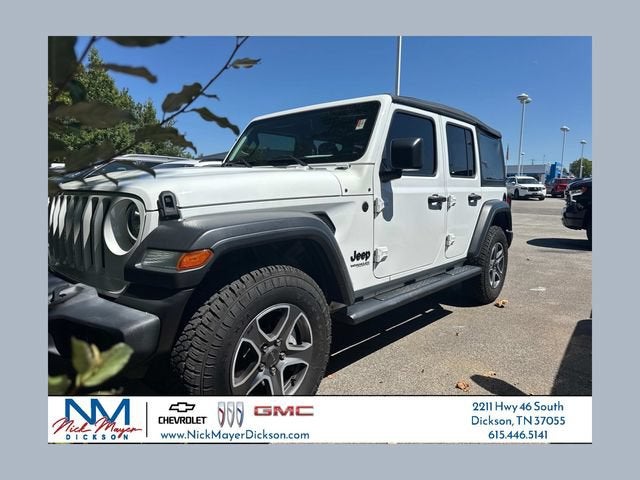 2022 Jeep Wrangler Unlimited Sport S 4x4