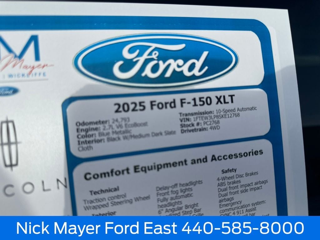 2025 Ford F-150 XLT