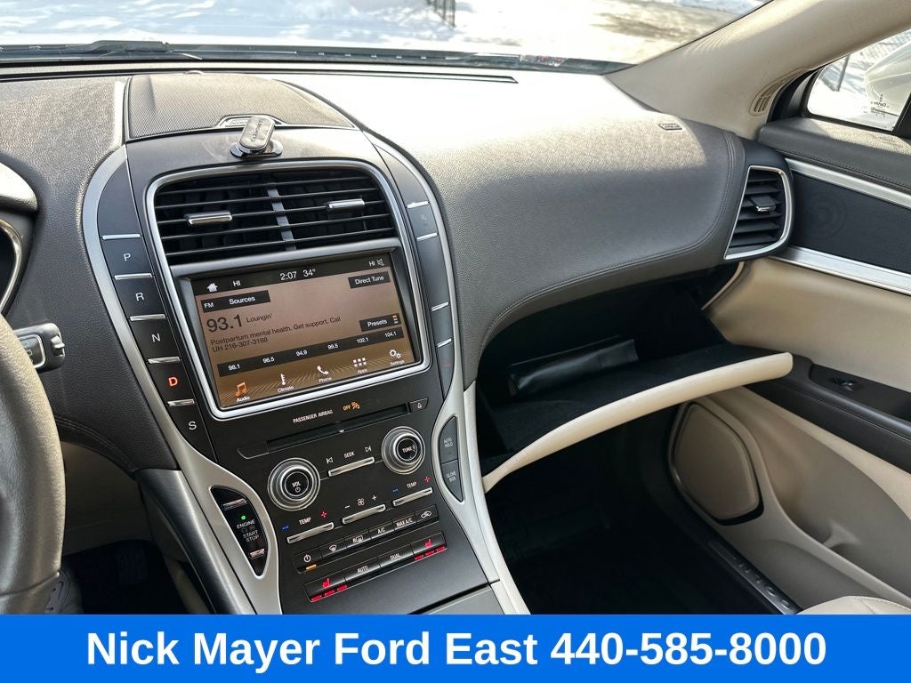 2019 Lincoln Nautilus Standard