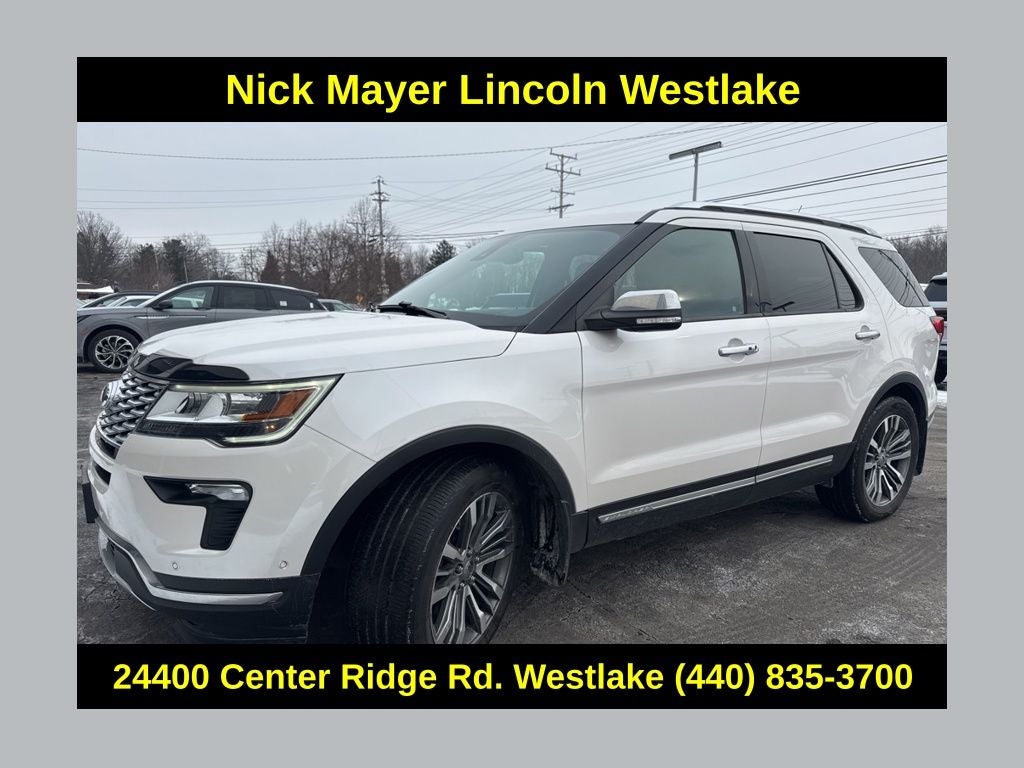 2018 Ford Explorer Platinum
