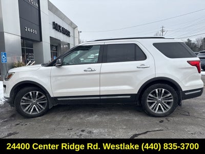 2018 Ford Explorer Platinum