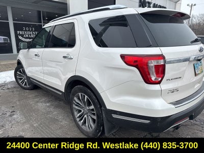 2018 Ford Explorer Platinum