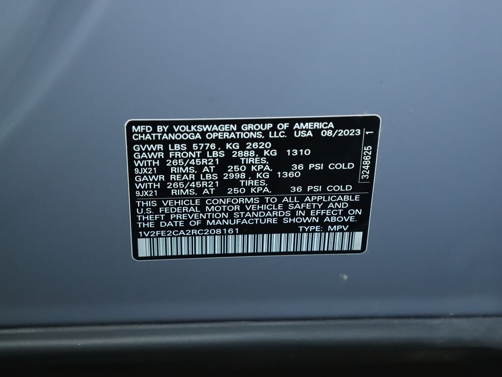 2024 Volkswagen Atlas Cross Sport 2.0T SEL Premium R-Line