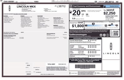 2018 Lincoln MKX Premiere