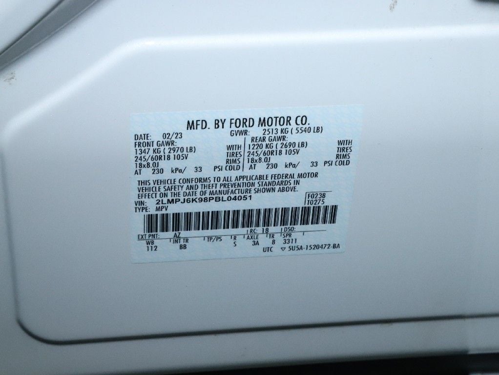 2023 Lincoln Nautilus Reserve