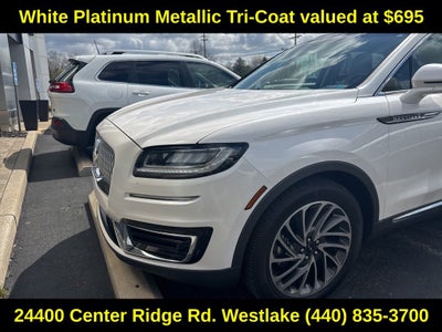 2019 Lincoln Nautilus Reserve