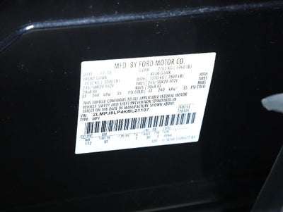 2019 Lincoln Nautilus Reserve