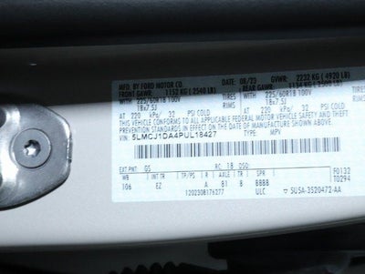 2023 Lincoln Corsair Standard