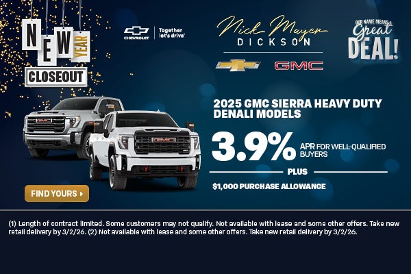 2025 GMC Sierra Heavy duty Denali 