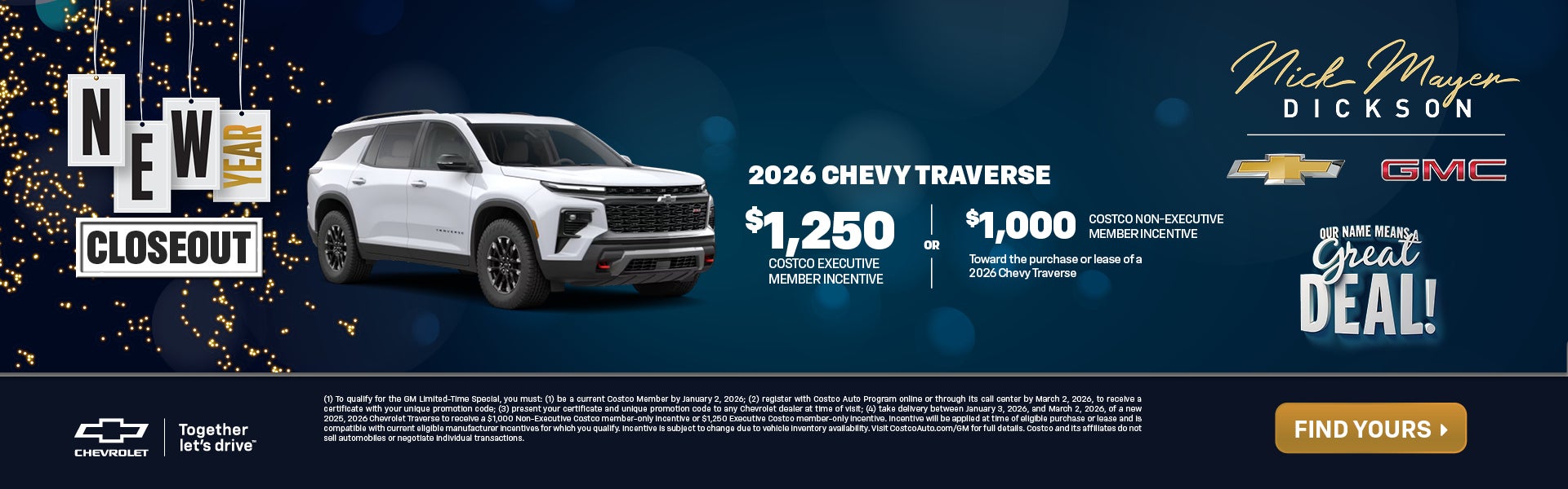 2026 Chevrolet Traverse