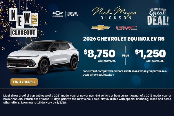 2026 Chevrolet Equinox EV RS