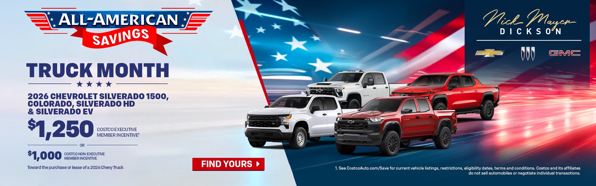 Silverado's and Traverse