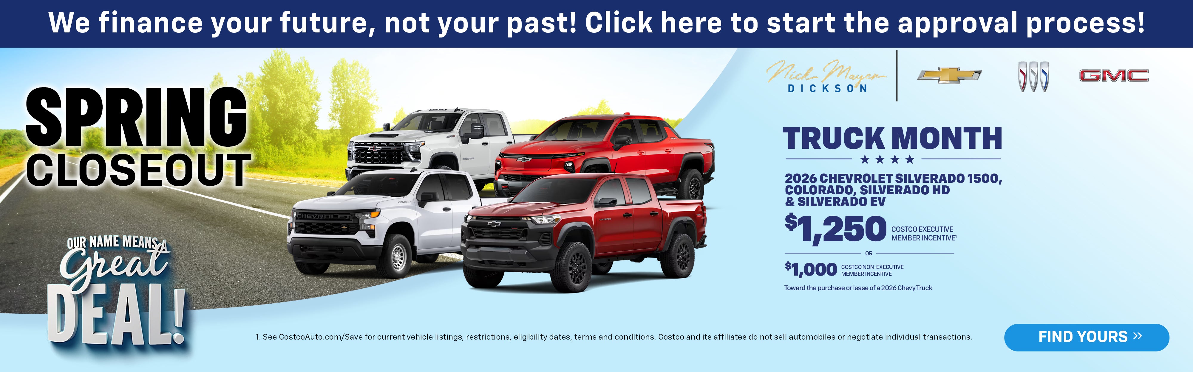 Silverado's and Traverse