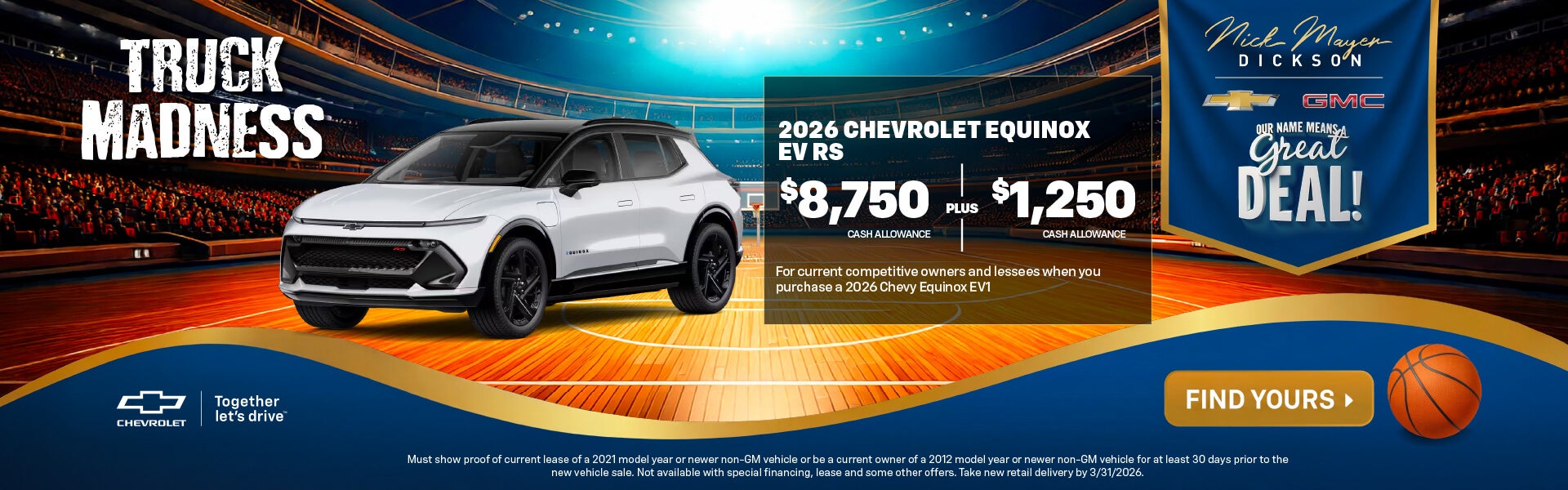 2026 Chevrolet Equinox EV RS
