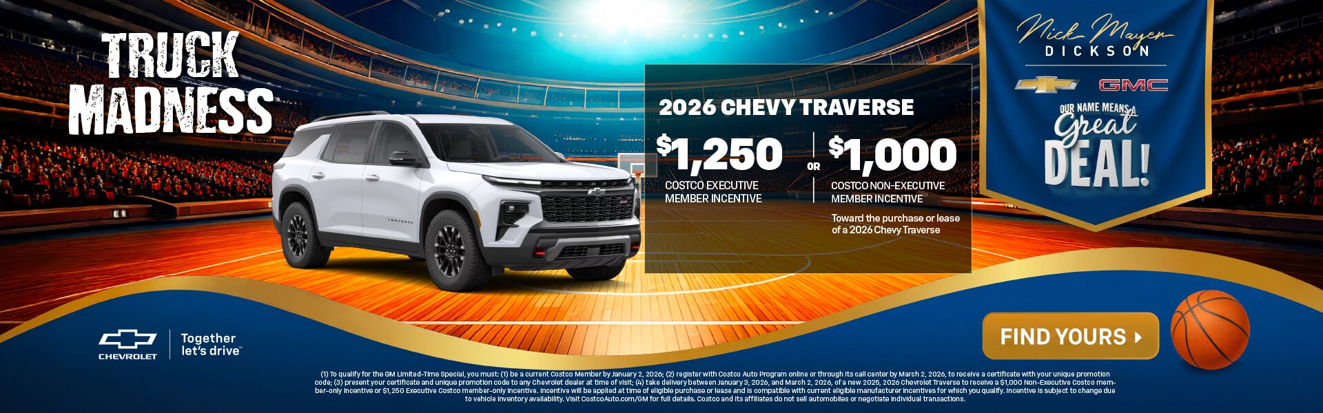 2026 Chevrolet Traverse