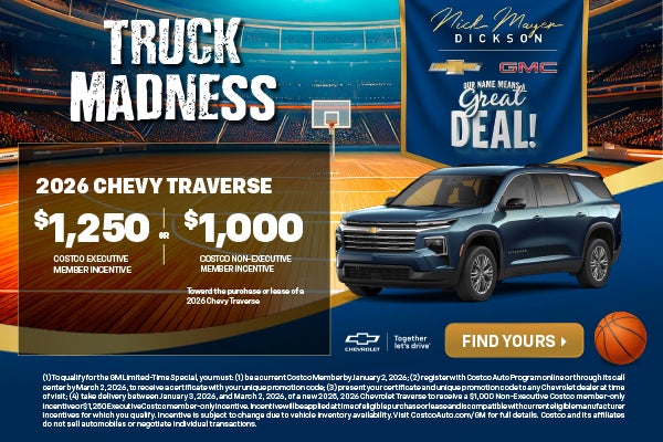 2026 Chevrolet Traverse