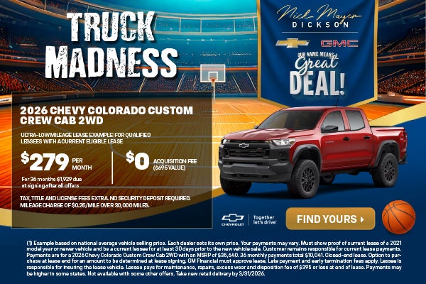 2026 Chevy Colorado Custom Crew