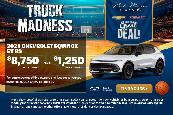 2026 Chevrolet Equinox EV RS