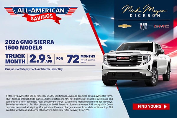 2026 Sierra 1500