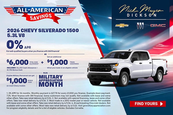 2026 Silverado 1500