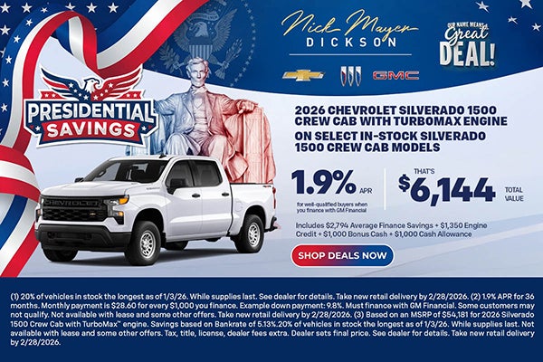 2026 Cheverolet Silverado 1500 Crew Cab with Turbomax