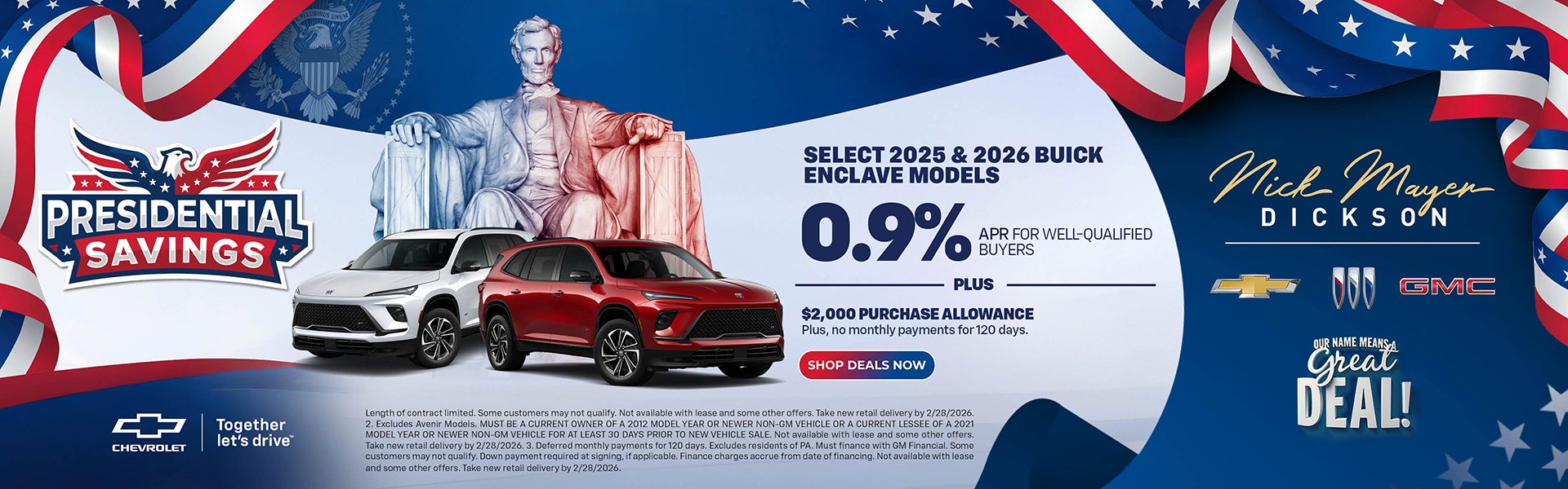 2025 & 2026 Buick Enclave Models