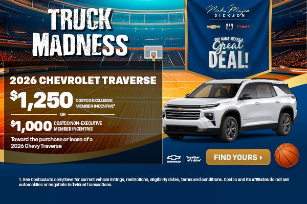 2026 Chevrolet Traverse