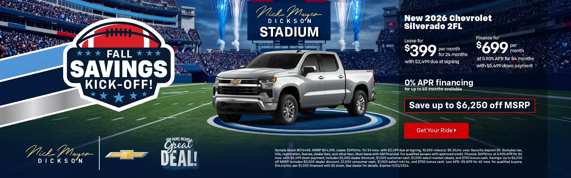 New 2026 Chevrolet Silverado 2FL