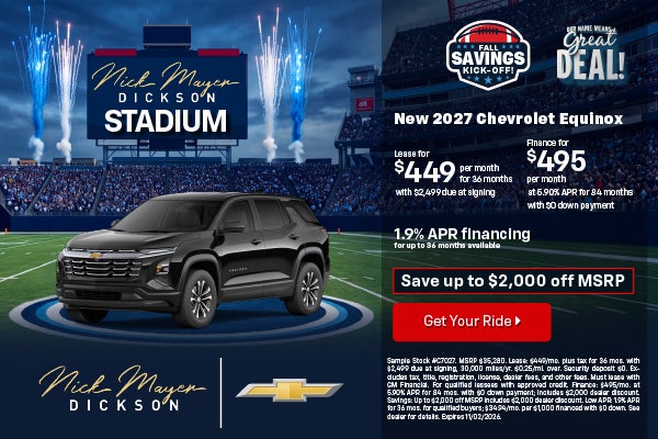 New 2026 Chevrolet Equinox